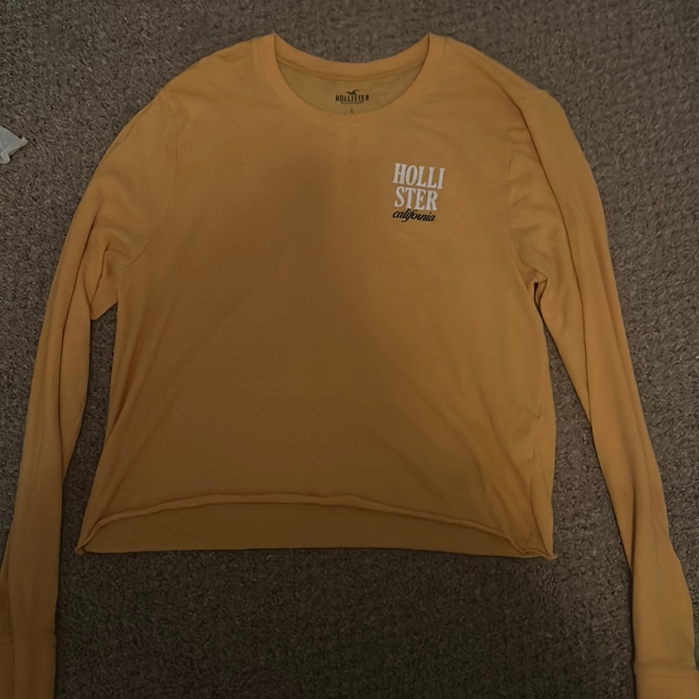Long sleeved crop t-shirt